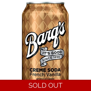 Barq's Creme Soda - French Vanilla 12fl.oz 355ml Can